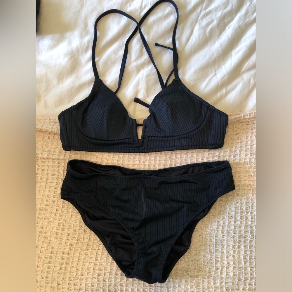 Small black bikini